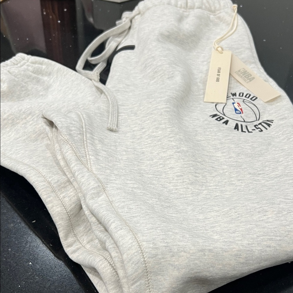NBA Kids Light Gray All-Star Joggers